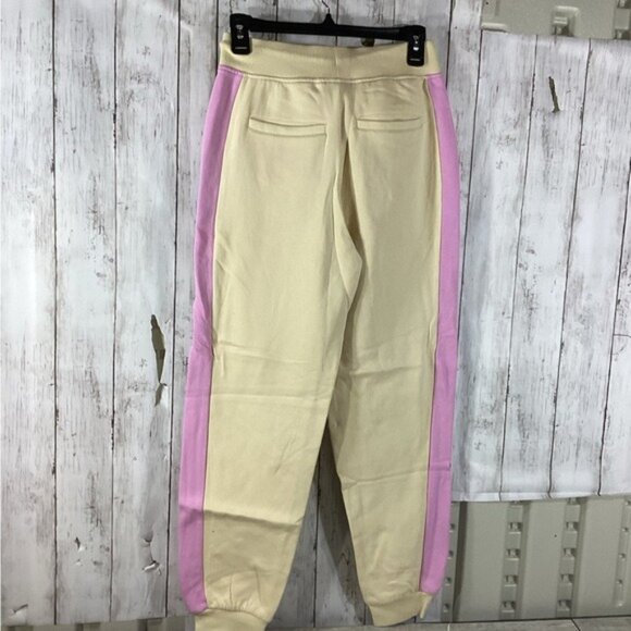 LIMITED EDITION Lego WOMEN'S JOGGERS Jogger Pants - CREAM / PINK - xSMALL - Picture 2 of 6